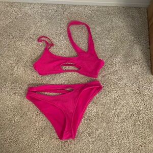Vibrant Pink Bikini Set
